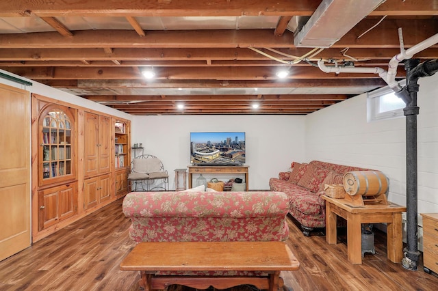 2102 Pinehurst Ave, Saint Paul, MN 55116 - living room with wood finished floors