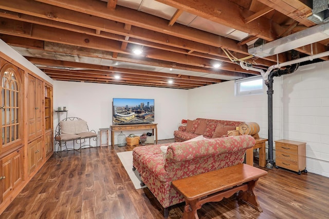 2102 Pinehurst Ave, Saint Paul, MN 55116 - basement featuring wood finished floors