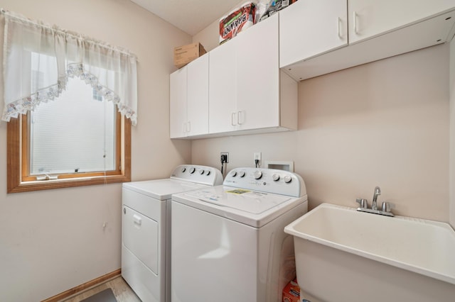 2374 Thrush St, Shakopee, MN 55379 - washroom with washing machine and clothes dryer and cabinet space