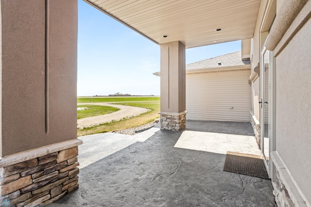 view of patio