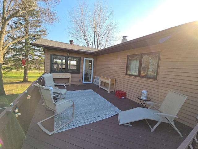 view of deck