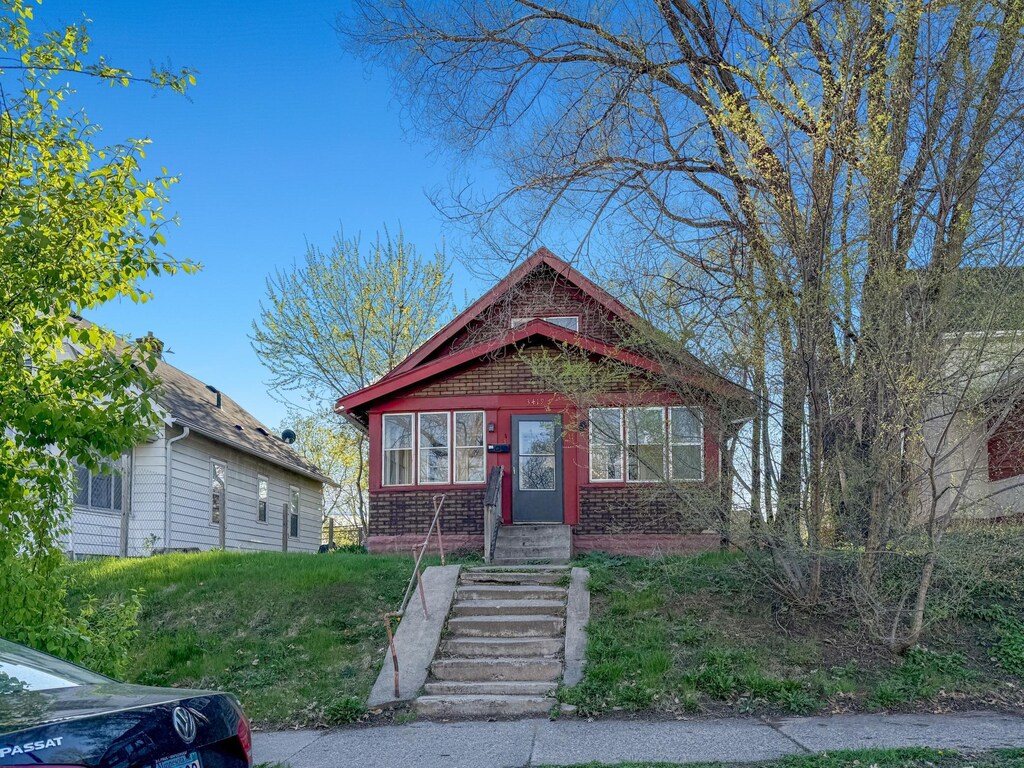 view of bungalow-style house