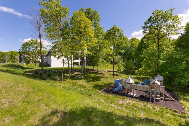 6480 Hawks Pointe Ln, Excelsior, MN 55331 - view of yard featuring a playground