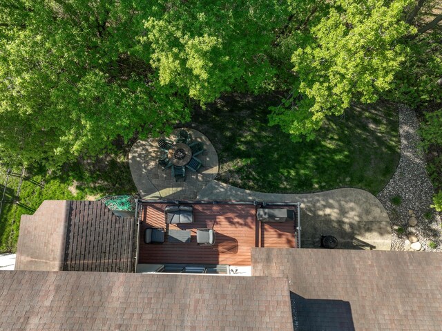 bird's eye view
