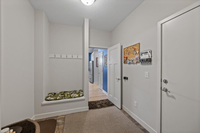 11062 16th St NE, Saint Michael, MN 55376 - hall with a textured ceiling and baseboards