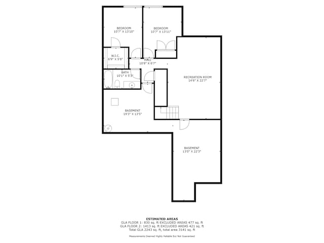11062 16th St NE, Saint Michael, MN 55376 - floor plan / room layout
