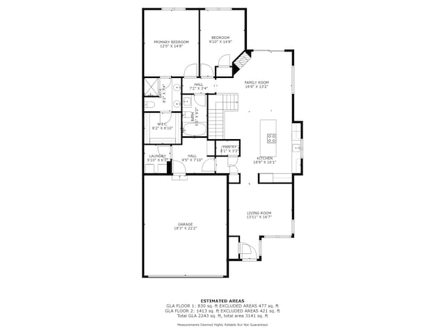 11062 16th St NE, Saint Michael, MN 55376 - property floor plan