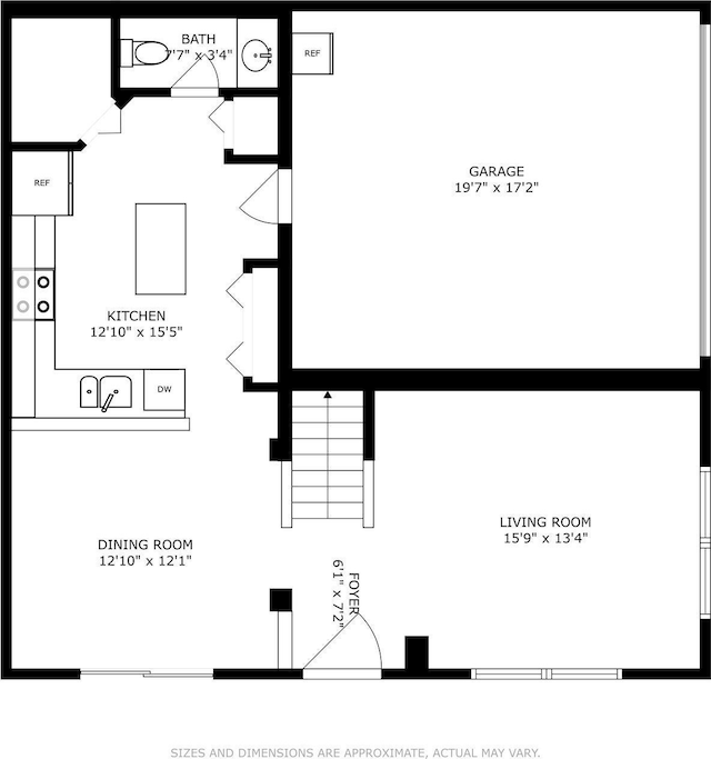 12245 Urbank St NE Unit E, Blaine, MN 55449 - room layout