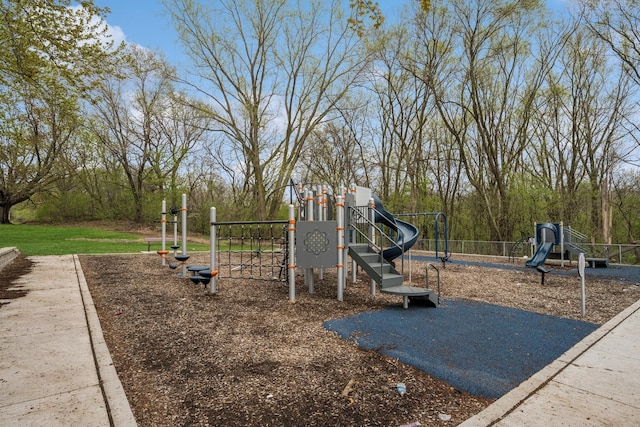 view of community playground