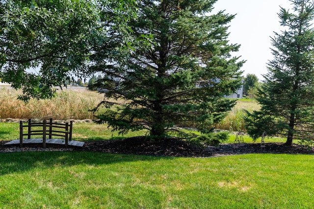 surrounding community featuring a lawn