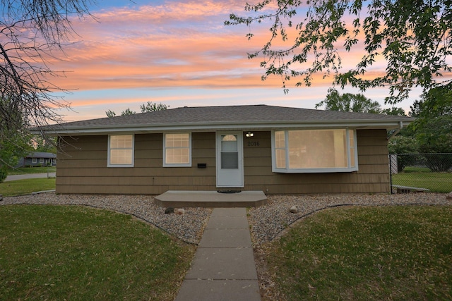 2016 90th St, Bloomington, MN 55431 - view of front of home with a shingled roof