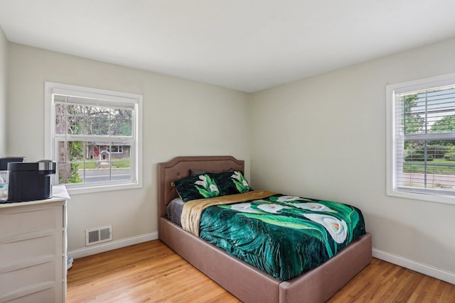 2016 90th St, Bloomington, MN 55431 - bedroom featuring light wood finished floors and baseboards
