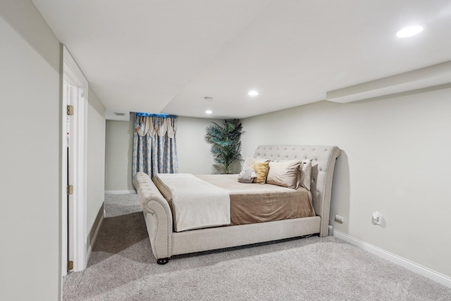 2016 90th St, Bloomington, MN 55431 - bedroom with carpet, recessed lighting, and baseboards
