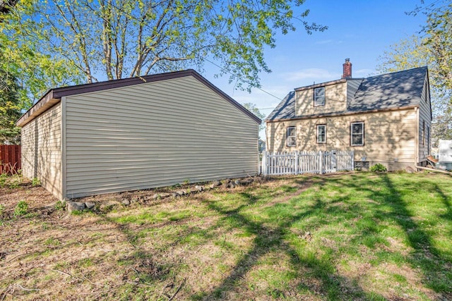exterior space with fence