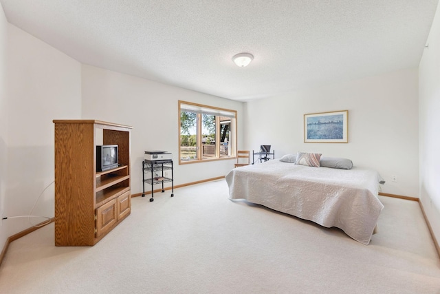 10715 57th Ave N, Plymouth, MN 55442 - bedroom featuring carpet, baseboards, and a textured ceiling