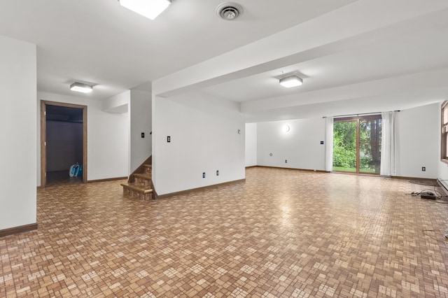 1228 Tamberwood Trl, Woodbury, MN 55125 - empty room featuring baseboards and stairway