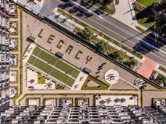 aerial view