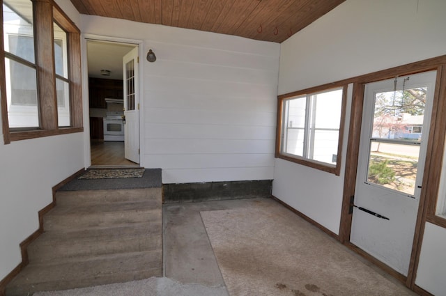 811 Pleasant Ave S, Park Rapids, MN 56470 - view of unfurnished sunroom