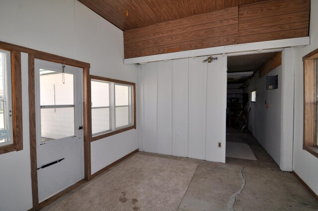 811 Pleasant Ave S, Park Rapids, MN 56470 - view of unfurnished sunroom