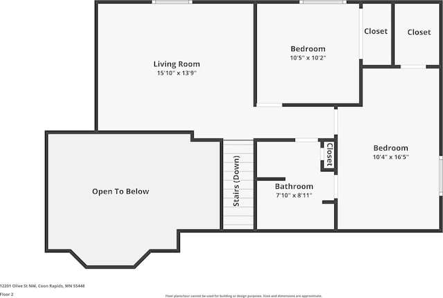 12201 Olive St NW, Coon Rapids, MN 55448 - home floor plan