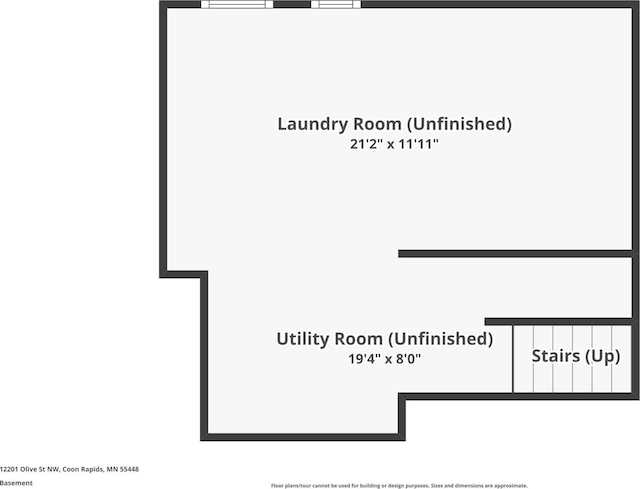 12201 Olive St NW, Coon Rapids, MN 55448 - room layout
