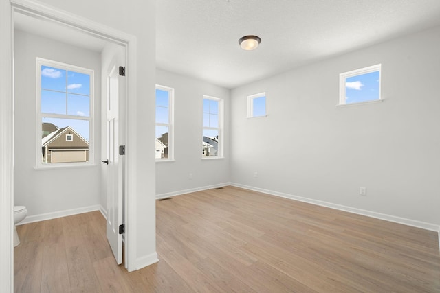 6738 Wildflower Way, Minnetrista, MN 55331 - unfurnished room featuring light wood-style flooring, baseboards, and healthy amount of natural light