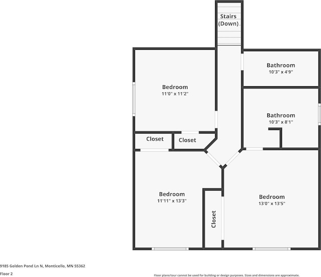 9185 Golden Pond Ln N, Monticello, MN 55362 - home floor plan