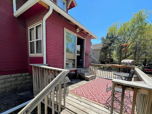 view of deck
