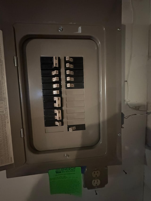 utilities with electric panel