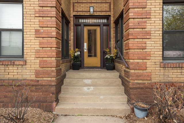 1828 Clinton Ave Unit 3, Minneapolis, MN 55404 - doorway to property featuring brick siding