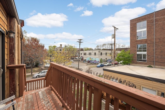 1828 Clinton Ave Unit 3, Minneapolis, MN 55404 - view of wooden terrace