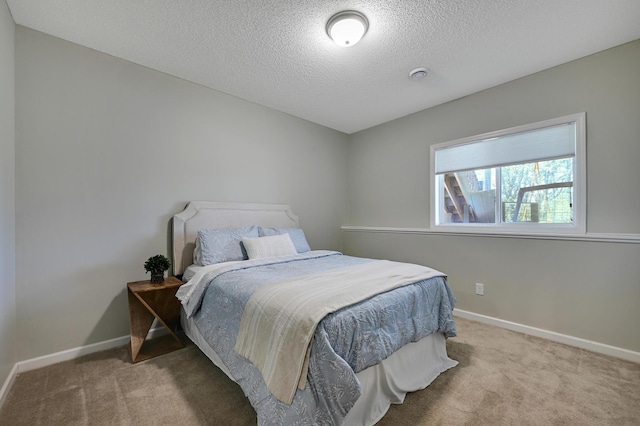 12766 Legacy Creek Pkwy NE, Blaine, MN 55449 - bedroom with carpet floors, baseboards, and a textured ceiling