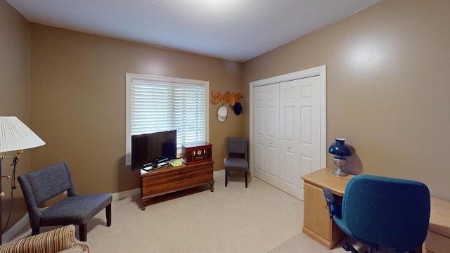 2704 Campus Ln, Albert Lea, MN 56007 - office featuring light carpet and baseboards