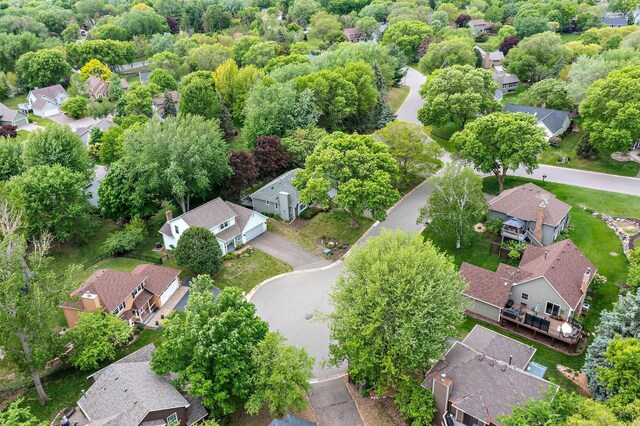 95 Olympic Cir, Chanhassen, MN 55317 - aerial perspective of suburban area
