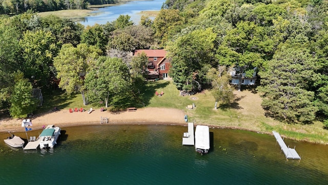 4224 Thunder Lake Lodge Dr NE, Remer, MN 56672 - view of property location featuring a nearby body of water and a forest