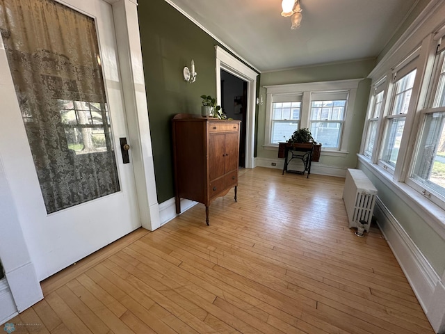 911 8th St N, Fargo, ND 58102 - interior space with radiator heating unit