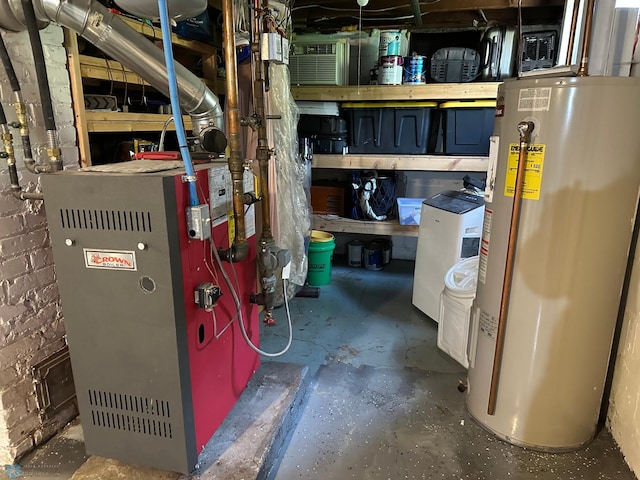 911 8th St N, Fargo, ND 58102 - utility room with water heater