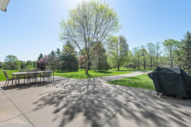 610 Whiskey Rd NW Unit 115, Isanti, MN 55040 - view of patio / terrace with area for grilling and outdoor dining space