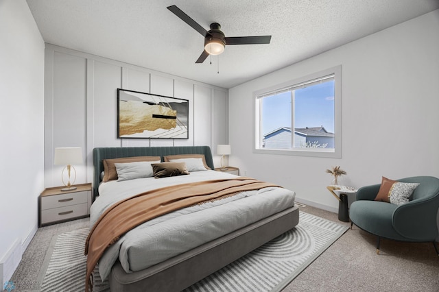 1683 Oakwood Dr, West Fargo, ND 58078 - carpeted bedroom featuring baseboards and a ceiling fan