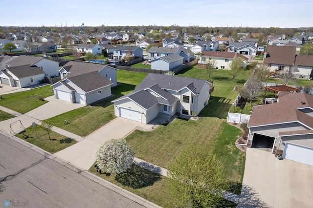 1683 Oakwood Dr, West Fargo, ND 58078 - aerial perspective of suburban area
