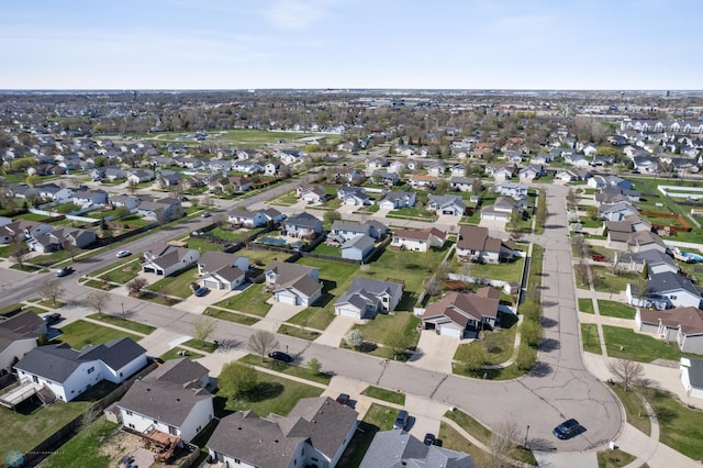 1683 Oakwood Dr, West Fargo, ND 58078 - aerial view of property's location featuring nearby suburban area