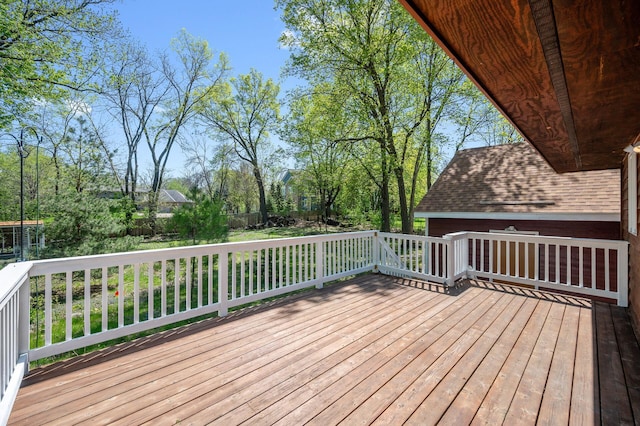 25985 Smithtown Rd, Shorewood, MN 55331 - view of wooden terrace