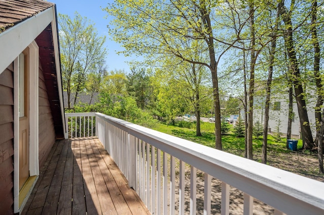 25985 Smithtown Rd, Shorewood, MN 55331 - view of wooden deck