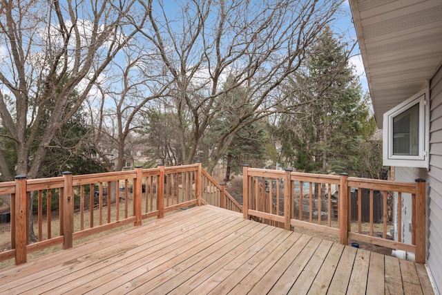 view of deck