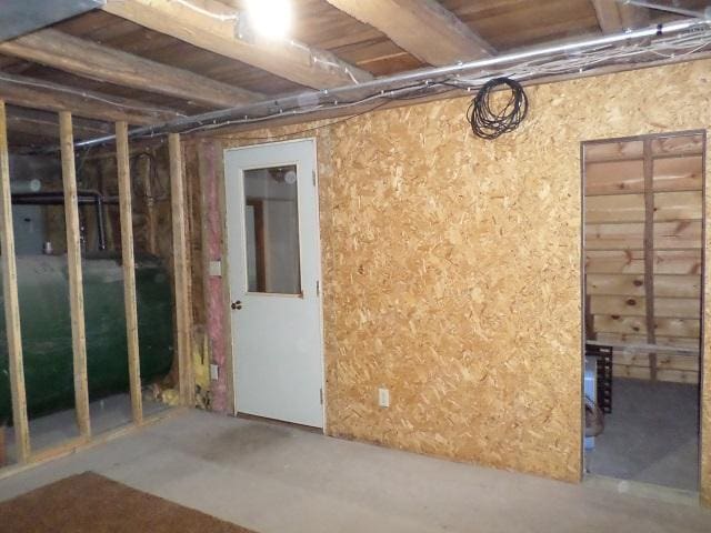 202 Buse Ave NE, Red Lake Falls, MN 56750 - unfinished basement featuring heating fuel