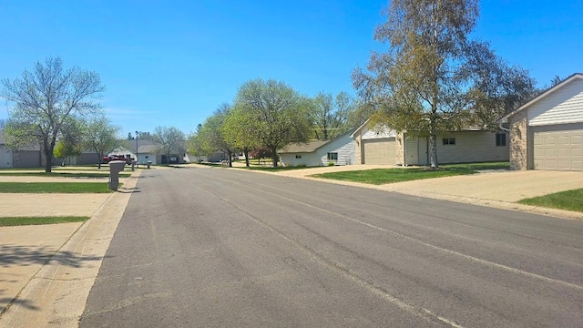 view of asphalt street