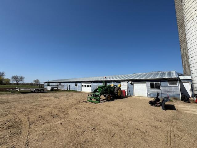 exterior space with an outdoor structure