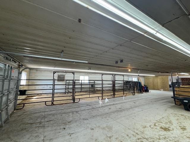 view of horse barn