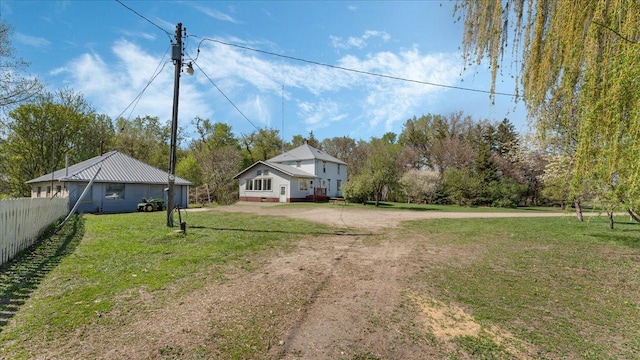 view of yard