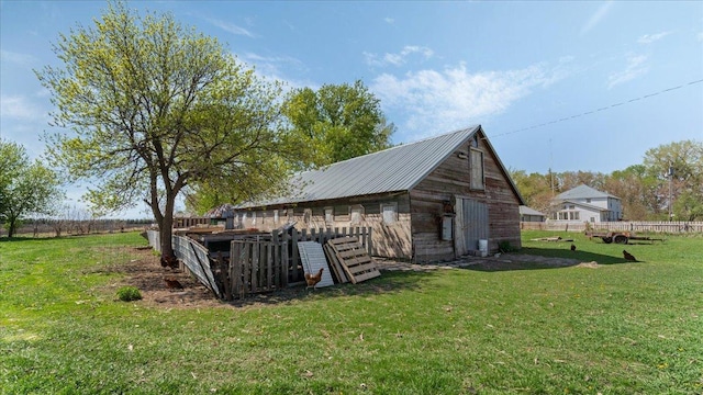 view of barn
